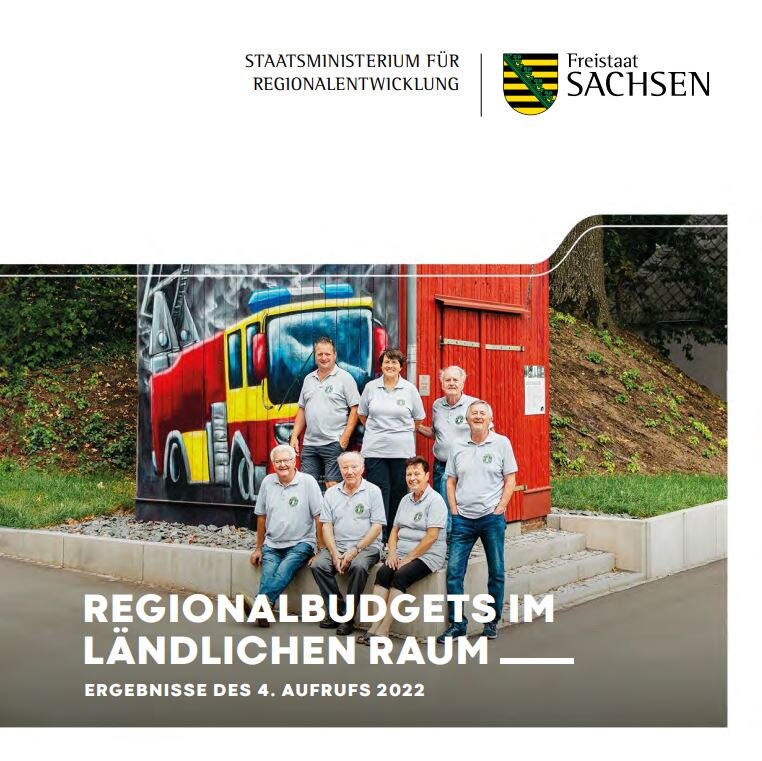 Titelbild der Broschüre "Regionalbudgets"