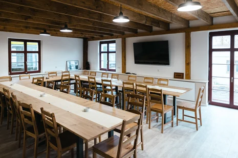 Ausbau des alten Stofflagers zum Vereinsraum
