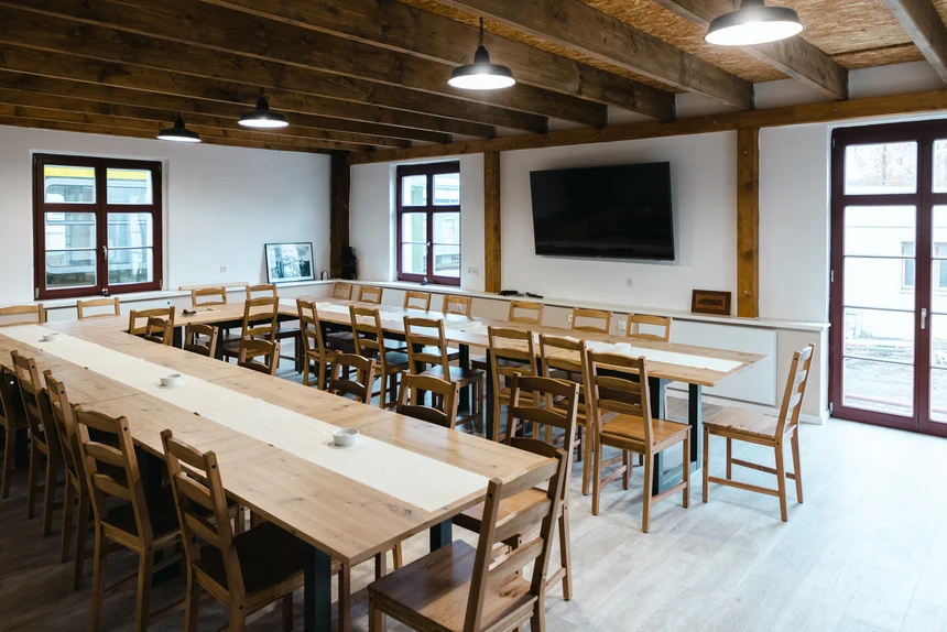 Ausbau des alten Stofflagers zum Vereinsraum