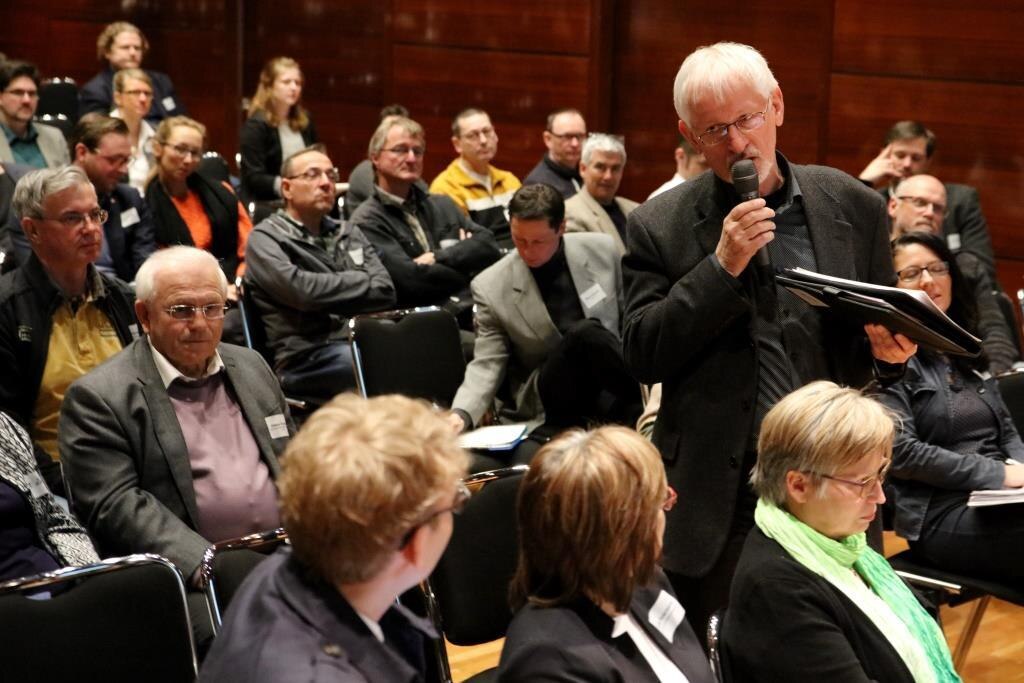 Diskussion im Publikum