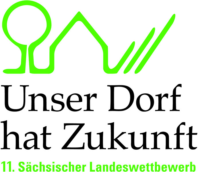 Logo des 11. Sächsischen Landeswettbewerbs »Unser Dorf hat Zukunft«