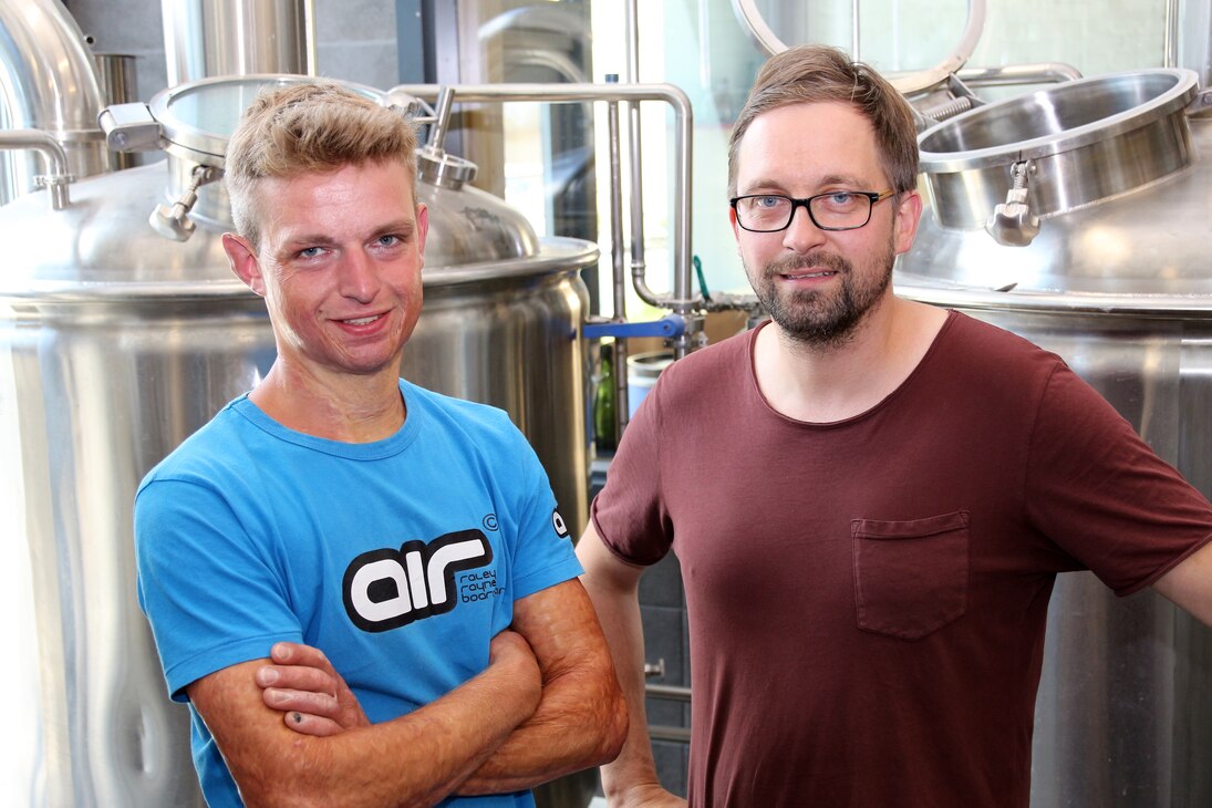 Bierbrauer und Gastronom – zwei Quereinsteiger als erfolgreiche Geschäftspartner. 