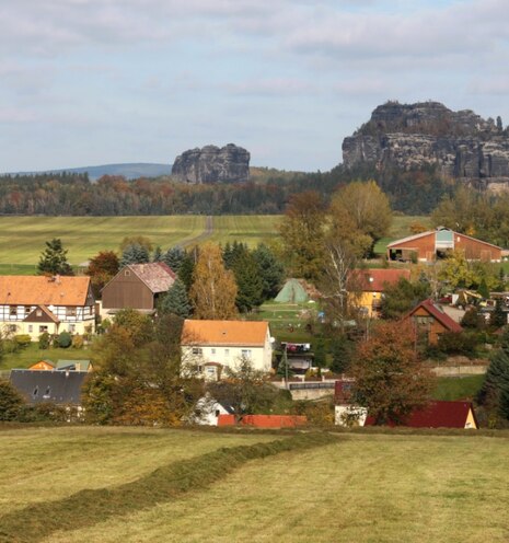 Dorf in Sachsen