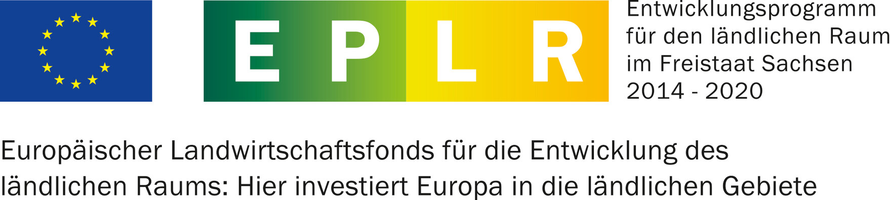EPLR Logo des Freistaates Sachsen