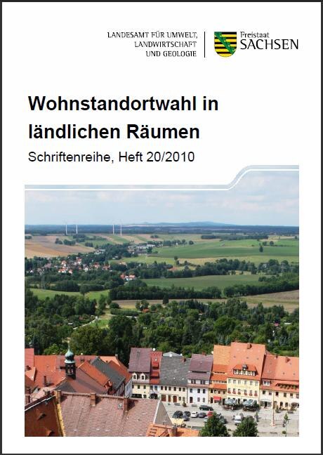Titelseite der Veröffentlichung: »Wohnstandortwahl in ländlichen Räumen« 
