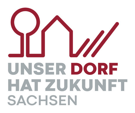 Logo des Sächsischen Dorfwettbewerbs »Unser Dorf hat Zukunft«